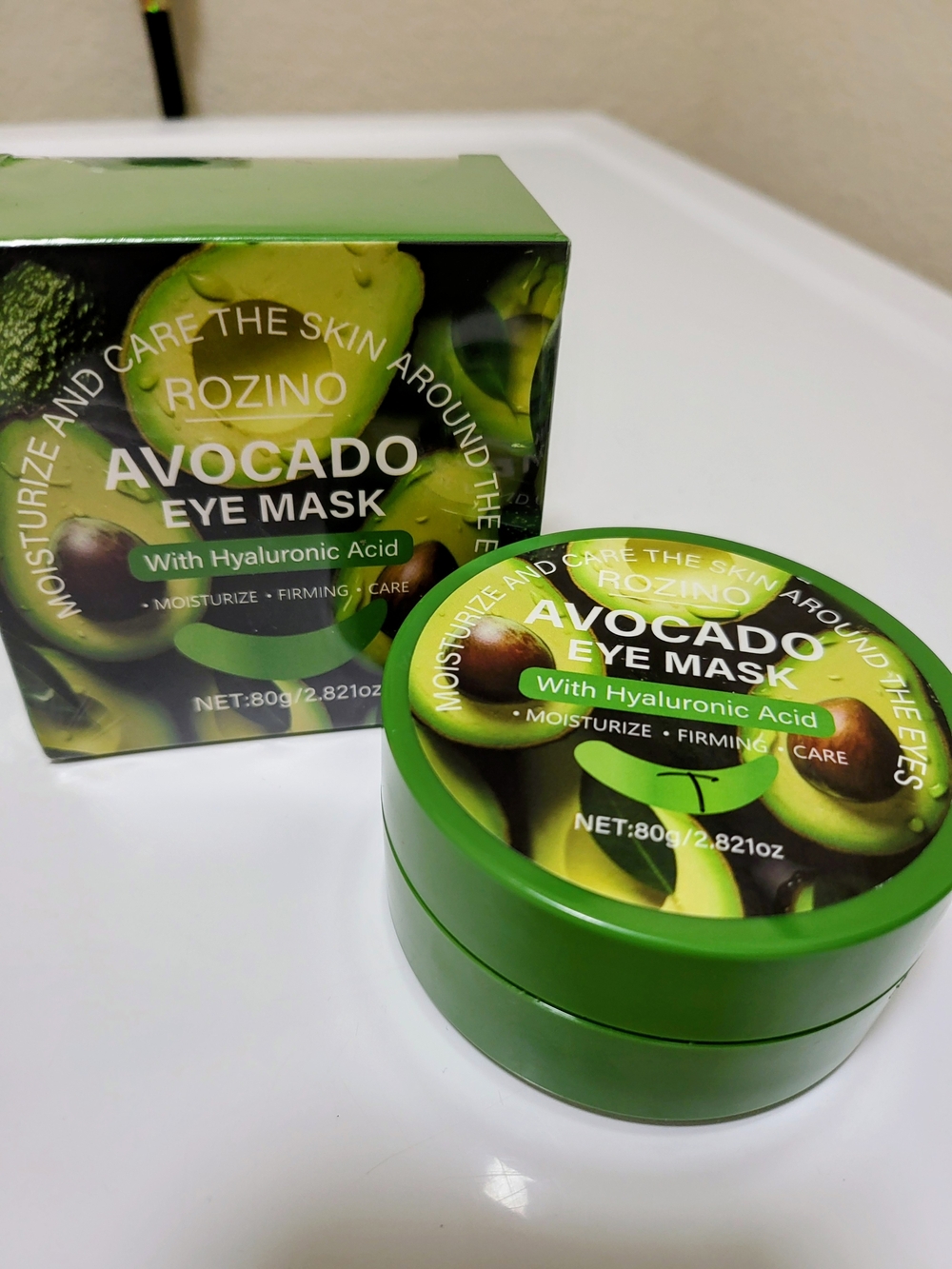 Avocado Eye Mask - Green Hydrating Eye Treatment